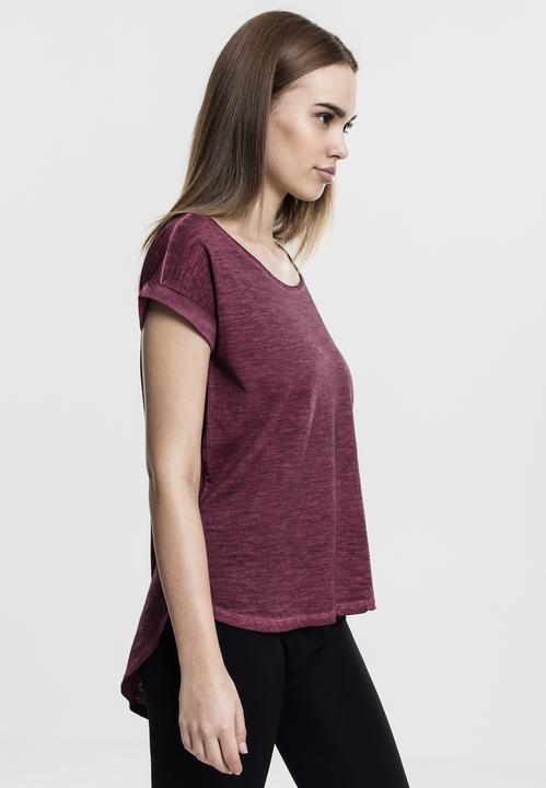Immagine prodotto Urban Classics Tee lungo da donna a forma di schienale con tintura spray (XS)