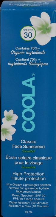 Produktbild Coola Suncare Classic (Sonnencreme Gesicht, SPF 30, 50 ml, 50 g)
