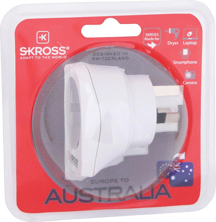 Actual product image Skross Country Adapter Europe - Australia, China