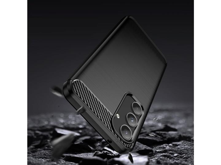 Image du produit Screenguard Étui souple en carbone brossé (Samsung Galaxy A55)