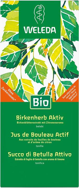 Weleda BIRKENHERB Aktiv Saft - Belebt und aktiviert (1 Stück, Flüssigkeit, 552 g)