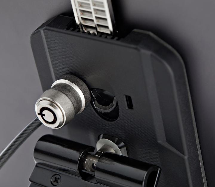 Immagine prodotto StarTech Supporto sicuro per tablet con blocco del cavo K-Slot - Supporto per iPad per tablet da 7,9 a 13