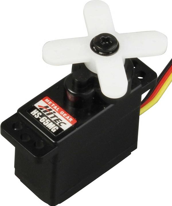 Actual product image Hitec Mini-Servo HS-65MG Analog-Serv