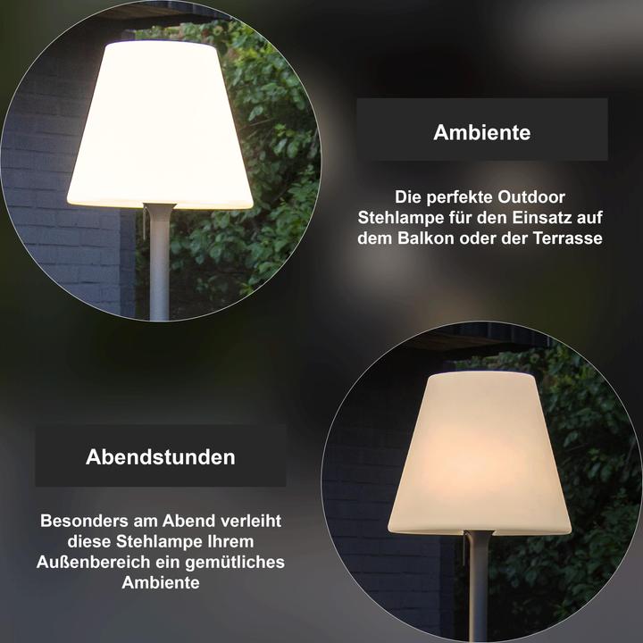 Actual product image Star Trading Floor lamp outdoor KRETA (E27, IP44)