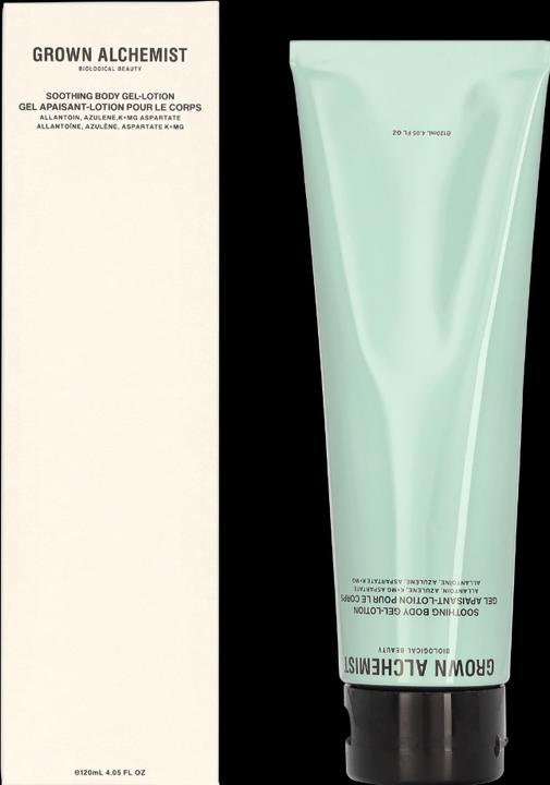 Produktbild Grown Alchemist GROWN Beauty - Soothing Body Gel: Allantoin, Azulene, K+MG Aspartate (Körpercreme, 120 ml)
