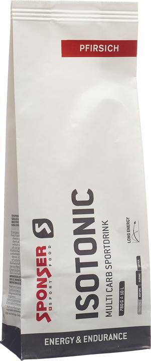 Actual product image Sponser Isotonic (Peach, 1 x)