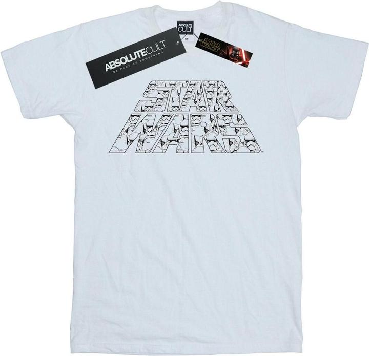 Star Wars The Rise Of Skywalker Trooper Filled Logo TShirt Jungen