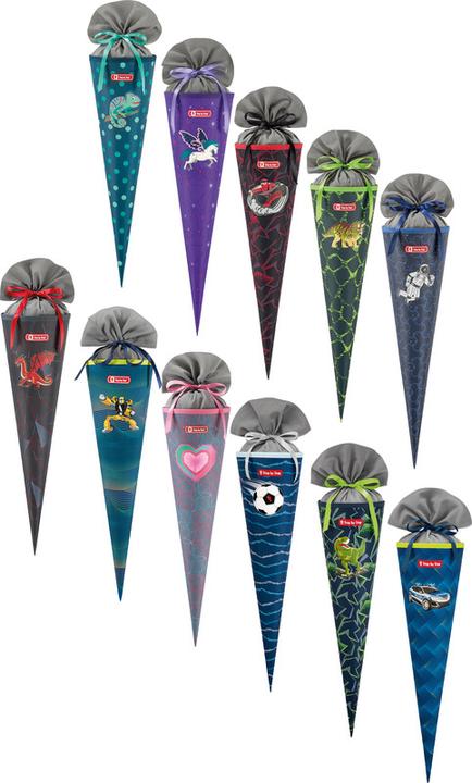 Produktbild Step by Step Schultüte,mit eingenähtem Bändchen (70 cm, 1 x)