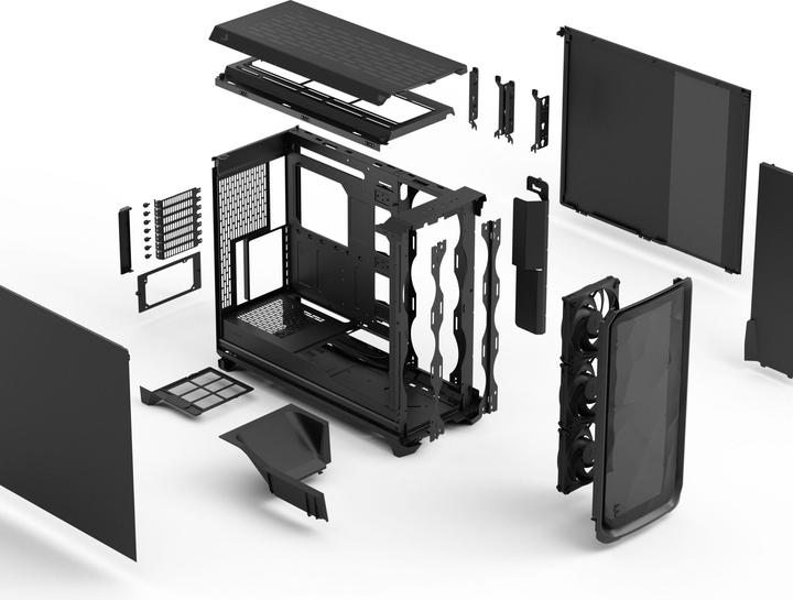 Produktbild Fractal Meshify 3 XL Solid Black (SSI CEB, ATX, mATX, ITX, EE-ATX, E-ATX, SSI EEB)