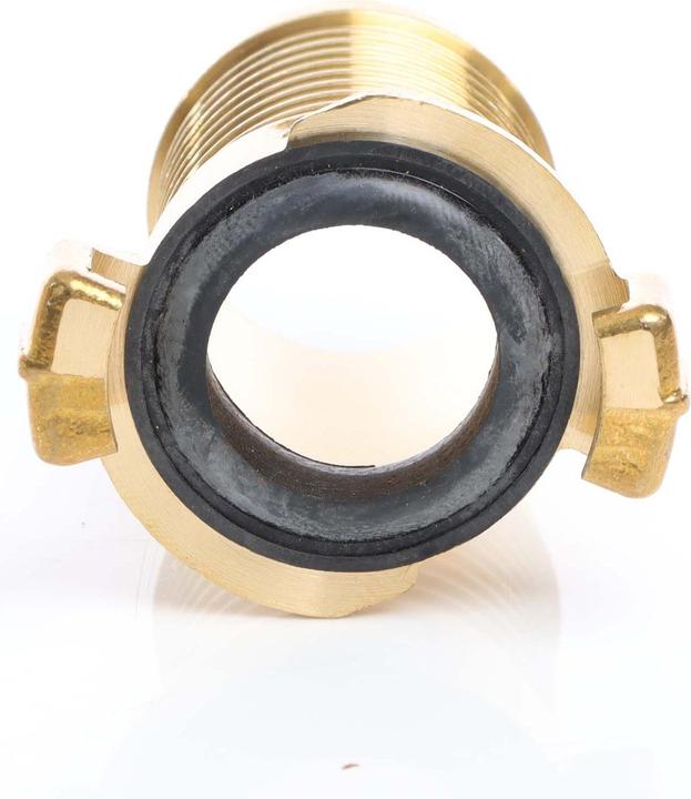 Produktbild Wiltec Messing Schlauchtülle DN32 (1 1/4") Schlauch Verbinder Schnellkupplung (Schlauchverbinder, 32 mm)