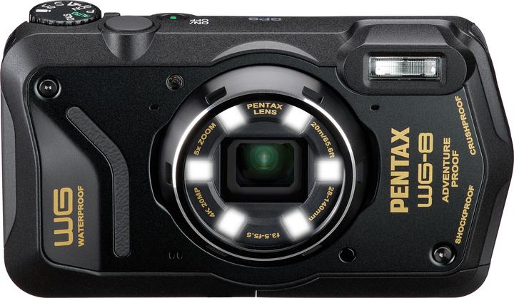 Actual product image RICOH Pentax WG-8 (5 - 25 mm, 20 Mpx, 1/2,3'')