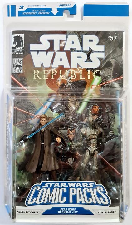 Immagine prodotto Hasbro Star Wars Comic Packs Actionfiguren-Set Anakin Skywalker & Assassin Droid