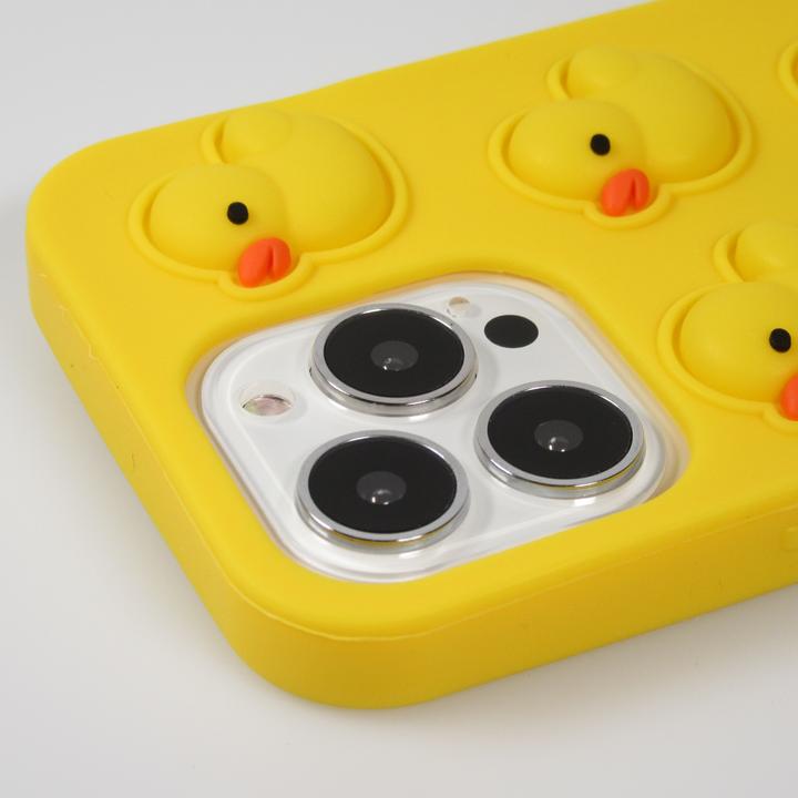 Actual product image PhoneLook Coque silicone jeu éclate bulles anti-stress canards (Apple iPhone 13 Pro Max)