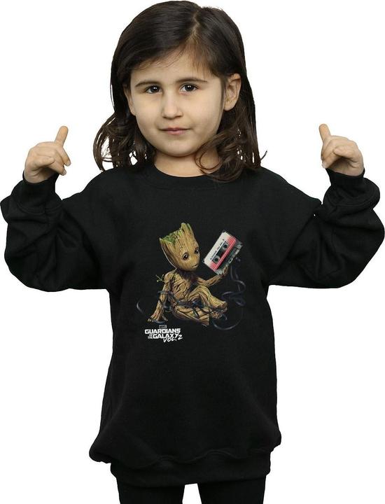 Image du produit - Sweat GUARDIANS OF THE GALAXY GROOT TAPE - Fille (128)