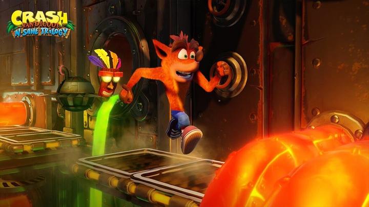Actual product image Activision Crash Bandicoot N. Sane Trilogy (PS4, FR)