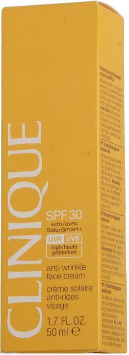 Actual product image Clinique Anti Wrinkle (Sun cream face, SPF 30, 50 ml, 74 g)