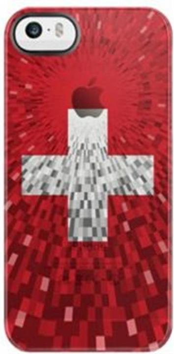 Immagine prodotto Uncommon Custodia Deflector per iPhone 5/5S/SE Switzerland Tile Flag (Apple iPhone 5, Apple iPhone 5s)