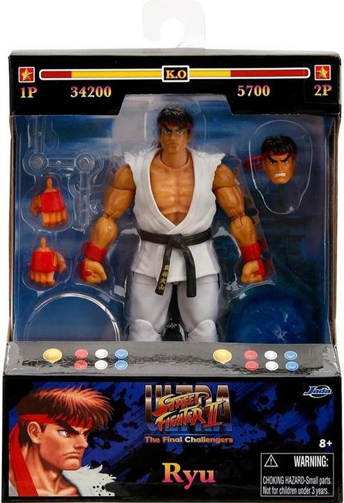 Image du produit Jada Ultra Street Fighter II : The Final Challengers Figurine 1/12 Ryu 15 cm