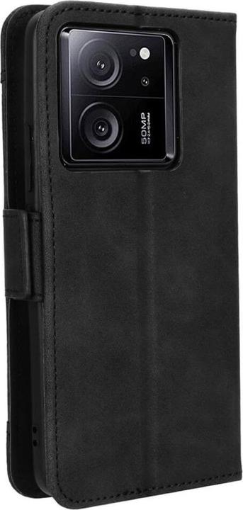 Actual product image Cover-Discount Xiaomi 13T / 13T Pro - Case with many card slots black (Xiaomi 13T)