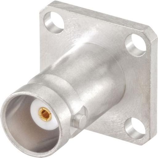 Produktbild Rosenberger Gerätedose BNC, BNC, Messing, Buchse, Gerade, 50Ohm, Lötleisten