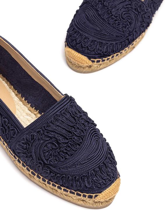 Actual product image Etro Flat Shoes Blue (39)