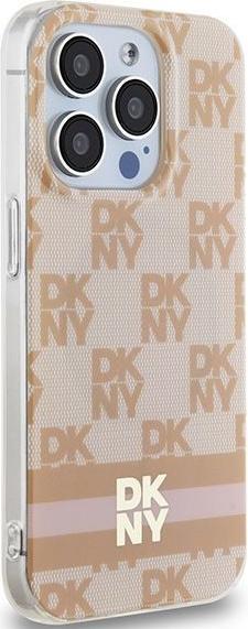 Actual product image DKNY DKHMP13LHCPTSP iPhone 13 Pro / 13 6.1" różowy/pink hardcase IML Checkered Mono Pattern & Printe (Apple iPhone 13 Pro, Apple iPhone 13)