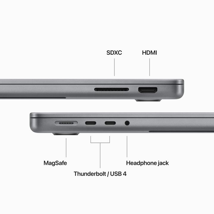 Actual product image Apple MacBook Pro - Late 2023 (14", M3, 8 GB, 1000 GB, DE)