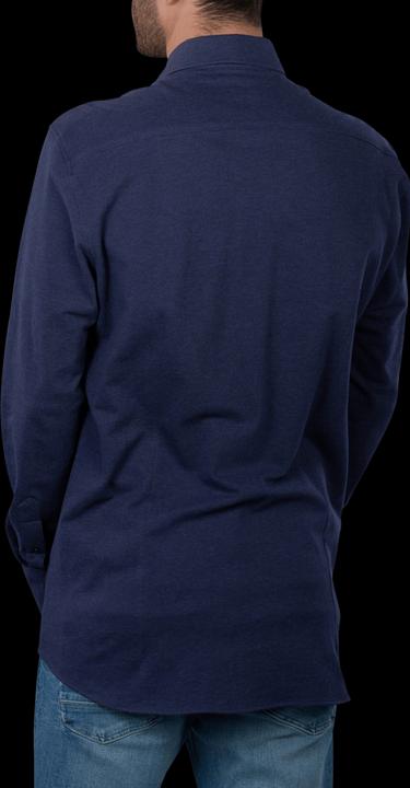 Actual product image The Basics Hemd Modern Fit Hai bügelleicht uni blue (39)
