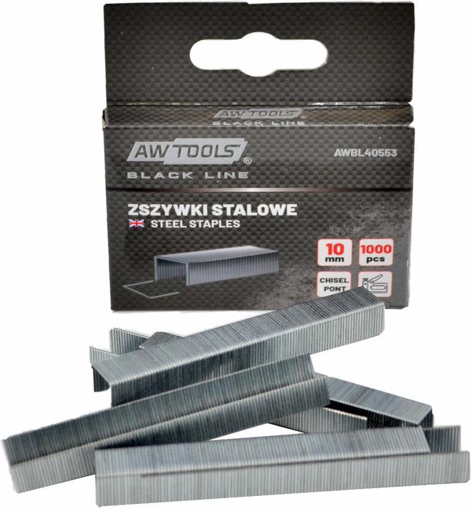 Awtools Staples 6mm / 11.4 mm / 1000pcs (1000 x)
