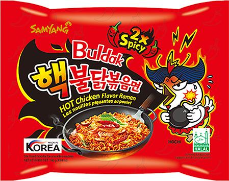 Image du produit Samyang Buldak Buldak Hot Chicken Ramyeon (2x Spicy) (140 g)