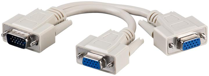 Image du produit Goobay D-Sub 15 Pol — D-Sub 15 Pol (VGA, 18 cm)