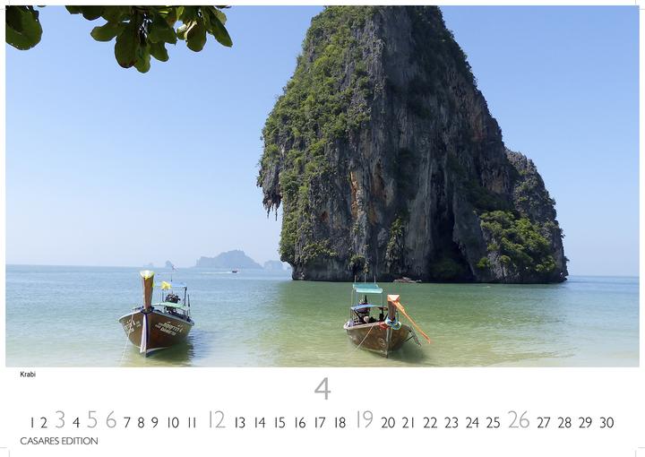 Produktbild Thailand 2026 L 35x50cm (35 x 50 cm, Deutsch)