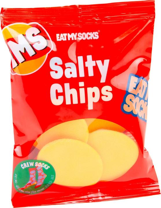 Actual product image Eat My Socks Salty Chips (Single pack, One size)