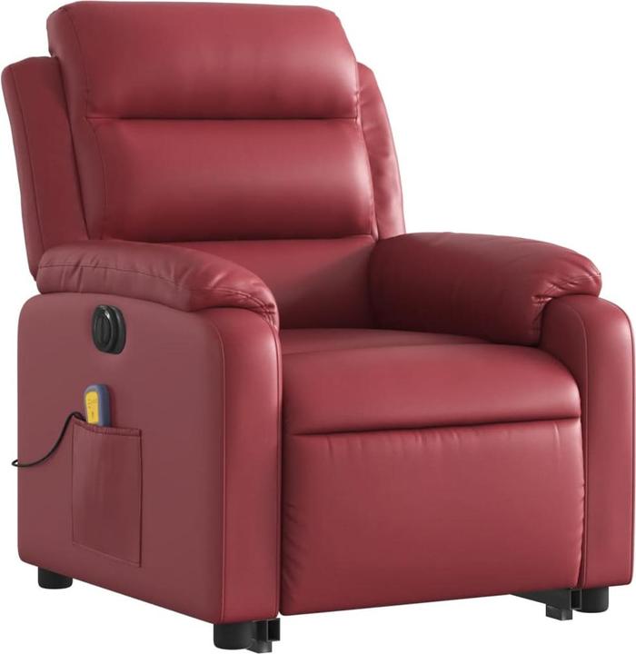 VidaXL Massagesessel Elektrisch Aufstehhilfe Relaxsessel Sessel Kunstleder