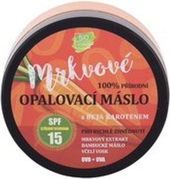 Vivapharm Vivaco - Bio Carrot Suntan Butter SPF15 - Natural carrot sunbathing butter 150ml (Sonnencreme Gesicht, SPF 15)