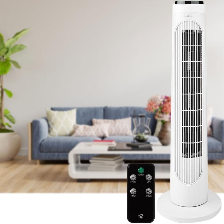 Actual product image Nedis Tower fan | 3-speed | Oscillation