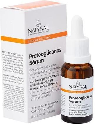 Immagine prodotto Natysal Siero ai Proteoglicani 20ml con Vitamina C, Acido Ialuronico, Ginkgo Biloba e Bisabololo per i (20 ml)