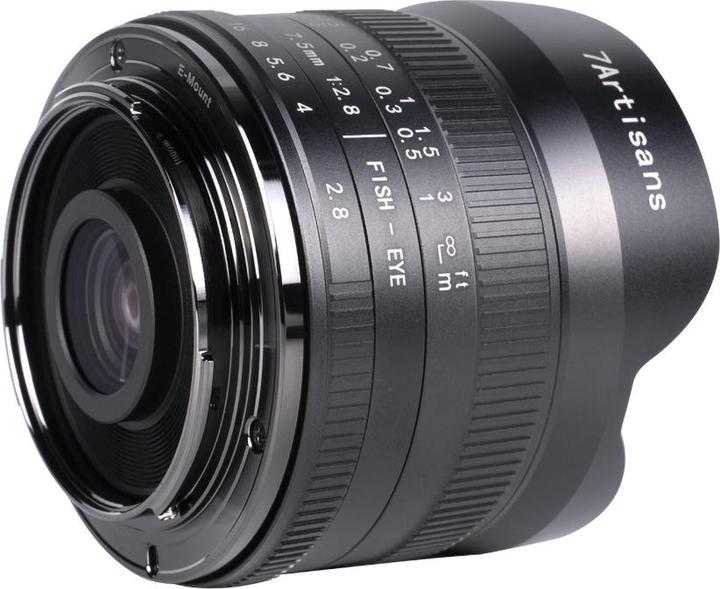 Produktbild 7artisans 7.5 mm F/2.8 Fisheye Mark II (Fujifilm X, APS-C / DX)
