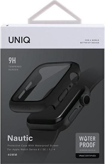 Produktbild PanzerGlass Case UNIQ Nautic Apple Watch 40 mm bright / black