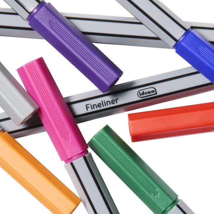 Produktbild Idena Fineliner 10 Stück 10 Farben (Mehrfarbig, 10 x)