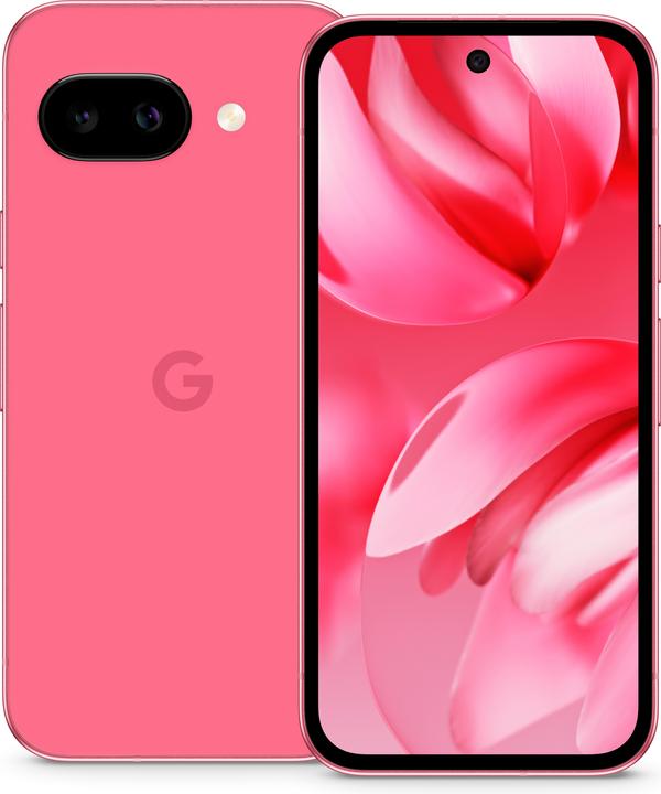 Google Pixel 9a (128 GB, Peony, 6.30", SIM + eSIM, 48 Mpx, 5G)