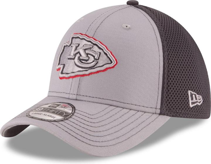 New Era 39Thirty Stretch Mesh Cap - Kansas City Chiefs - L/X (L)