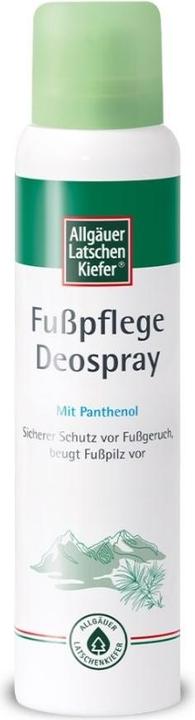 Allgäuer Latschenkiefer Fusspflege Deospray, 100 ml Lösung (Fusscrème & Fussgel, 100 ml)