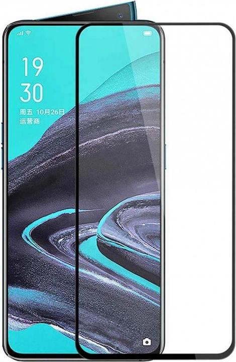 Actual product image Screenguard Oppo Reno2 Full Screen Protective Glass Film 2.5D 9H (1 Piece, Oppo Reno 2)