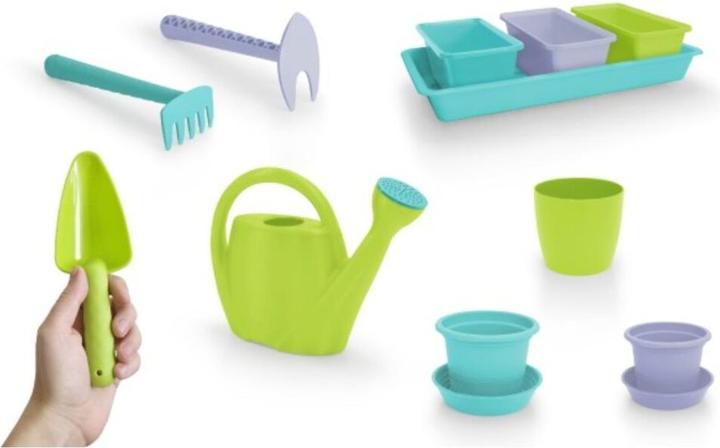 Immagine prodotto Gardenico Kids set da giardino grande con attrezzi da giardino e vasi per bambini