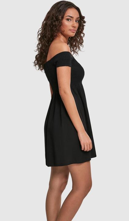 Produktbild Urban Classics Ladies Smoked Off Shoulder Dress (M)