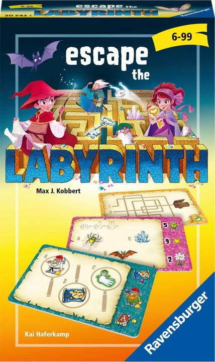 Produktbild Ravensburger Escape the Labyrinth (Deutsch, Französisch, Italienisch)
