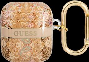 Actual product image Guess GUA2HHFLD AirPods cover gold (Headphone bag)