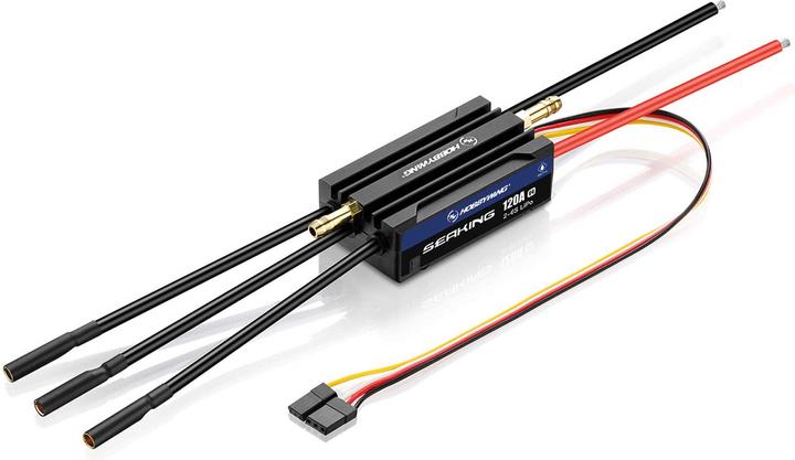 Actual product image Hobbywing Seaking 120A Bootsregler V4 2-6s LiPo