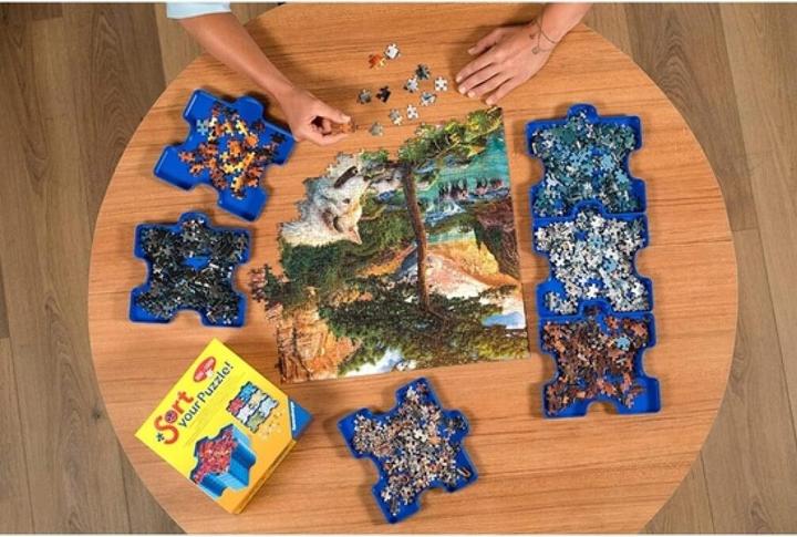 Produktbild Ravensburger Stapelbare Art Tabletts (1000 Teile)
